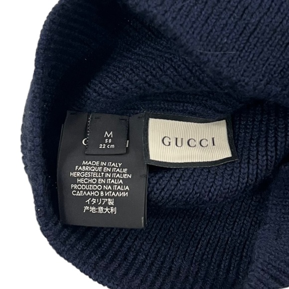 Gucci GG Logo Wool Beanie - Picture 4 of 6
